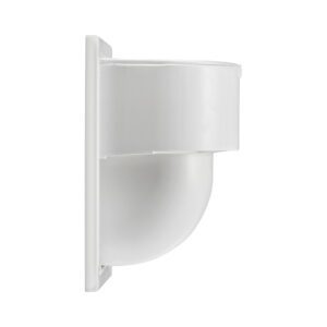 Lambro 289W-R 4 Inch Wall Exhaust Vent – Floating Damper (Retail)