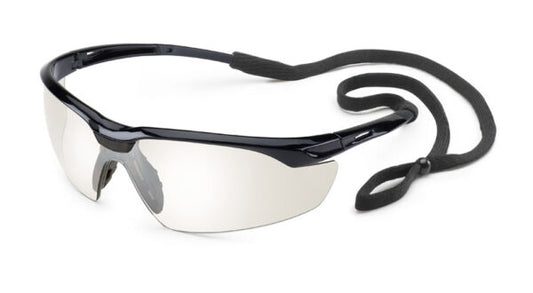 Gateway Safety 28GB0M Conqueror Safety Glasses - Premium Wraparound Eye Protection with Adjustable Temples & Anti-Fog Lens Options