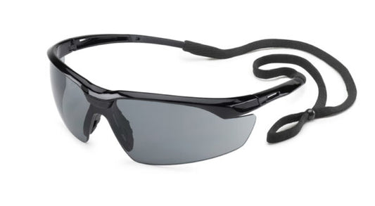 Gateway Safety 28GB83 Conqueror Safety Glasses - Premium Wraparound Eye Protection with Adjustable Temples & Anti-Fog Lens Options