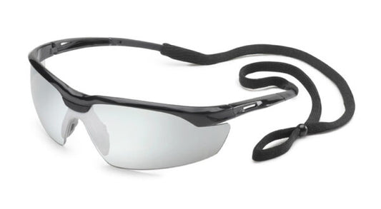 Gateway Safety 28GB8M Conqueror Safety Glasses - Premium Wraparound Eye Protection with Adjustable Temples & Anti-Fog Lens Options