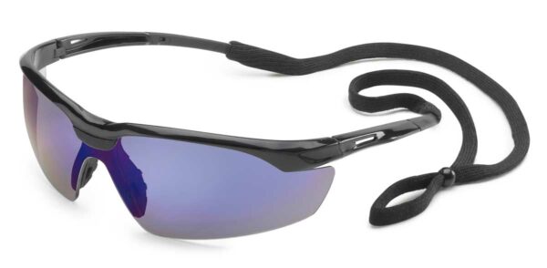 Gateway Safety 28GB9M Conqueror Safety Glasses - Premium Wraparound Eye Protection with Adjustable Temples & Anti-Fog Lens Options