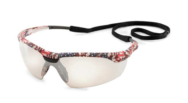 Gateway Safety 28US0M Conqueror Safety Glasses - Premium Wraparound Eye Protection with Adjustable Temples & Anti-Fog Lens Options