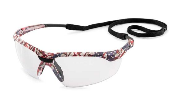 Gateway Safety 28US80 Conqueror Safety Glasses - Premium Wraparound Eye Protection with Adjustable Temples & Anti-Fog Lens Options