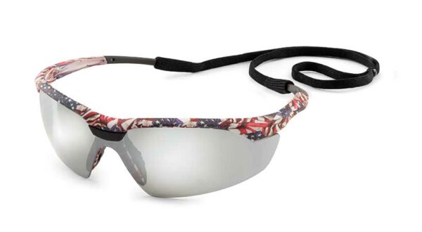 Gateway Safety 28US8M Conqueror Safety Glasses - Premium Wraparound Eye Protection with Adjustable Temples & Anti-Fog Lens Options