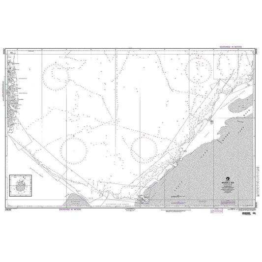 Paradise Clay NGA_29030 NGA Chart Weddell Sea Antarctica