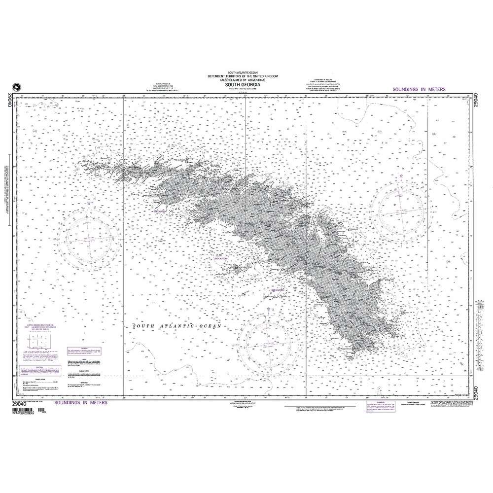 Paradise Clay NGA_29040 NGA Chart South Georgia