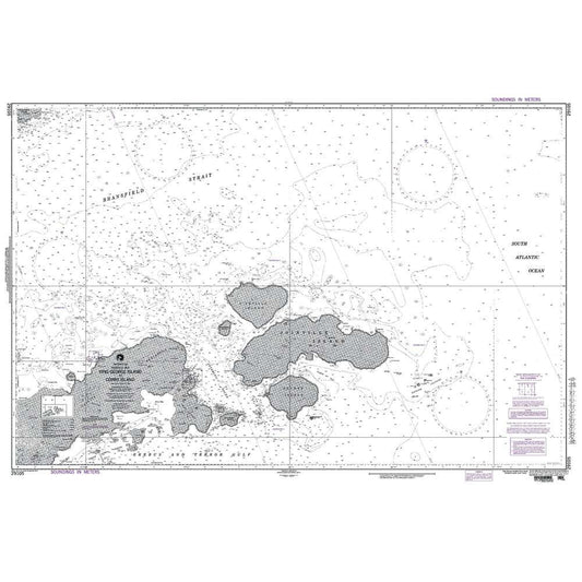 Paradise Clay NGA_29105 NGA Chart King George Island to Corry Island