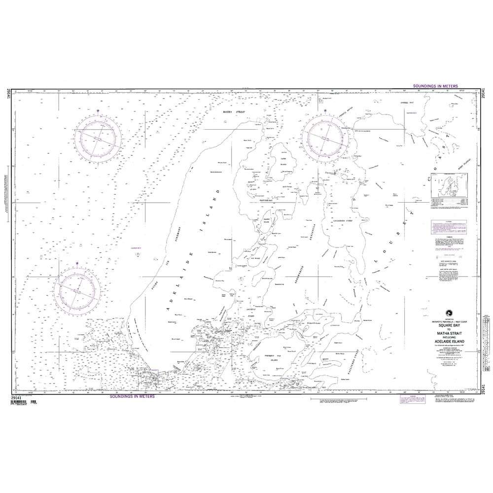 Paradise Clay NGA_29141 NGA Chart Square Bay to Matha Strait Including Adelaide Island