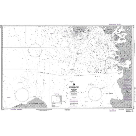 Paradise Clay NGA_29142 NGA Chart Alexander I to Square B Incl Marguerite