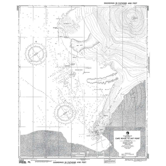 Paradise Clay NGA_29322 NGA Chart C Royds to Hut P Ross I Ross Sea Mcmurd