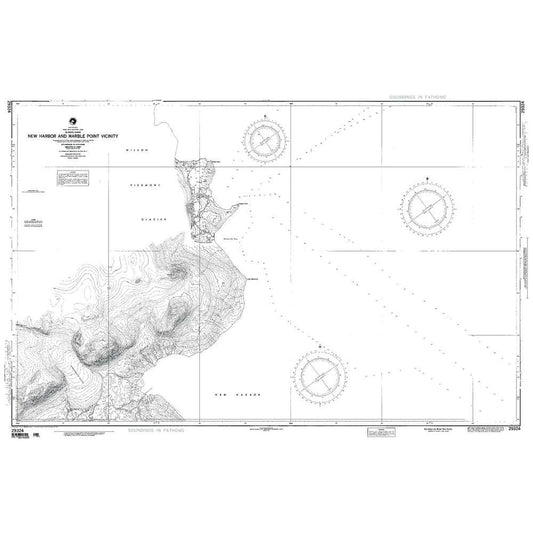 Paradise Clay NGA_29324 NGA Chart New Hbr and Marble P Vicinity Mcmurdo S
