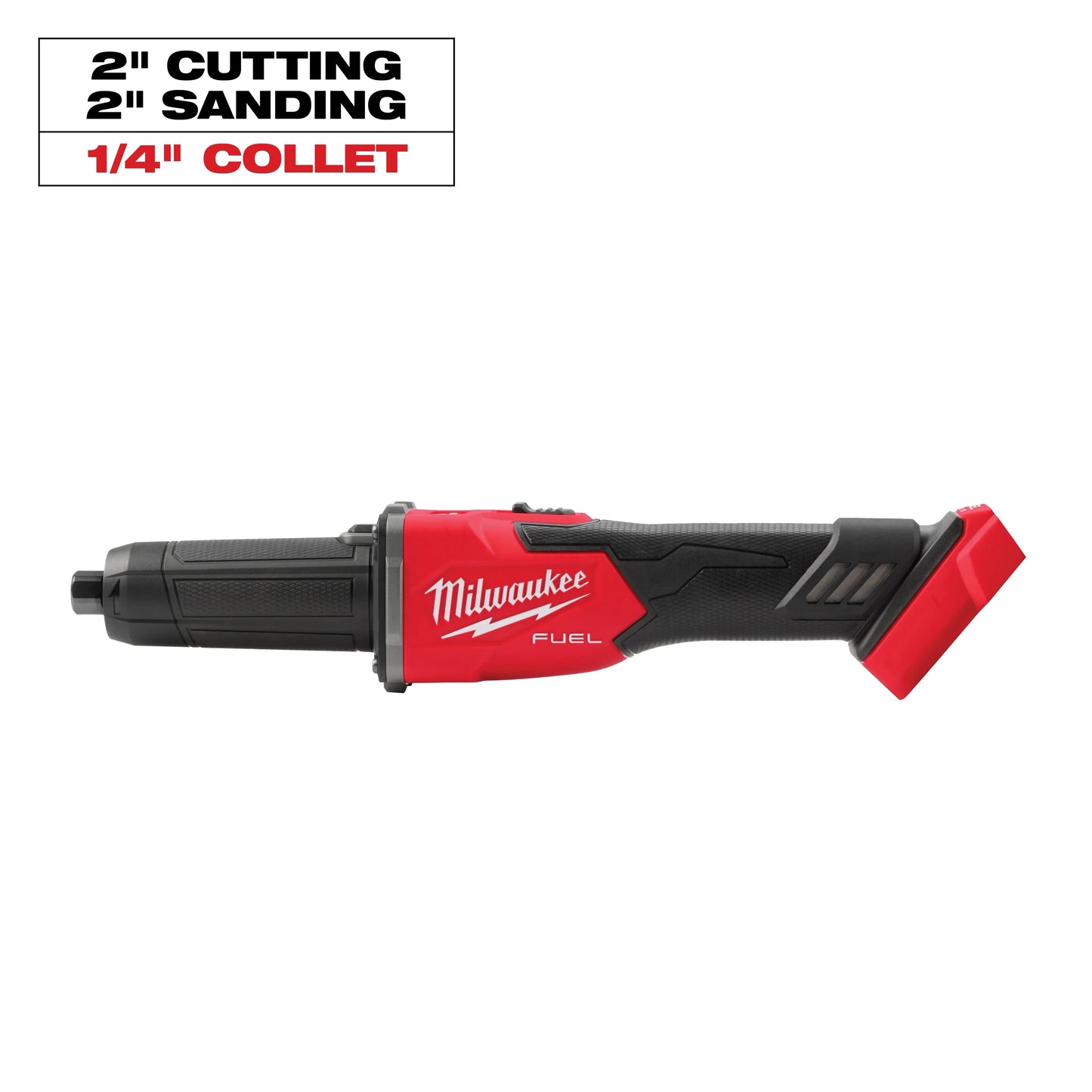 Milwaukee Tool 2939-20 M18 FUEL™ Braking Die Grinder, Slide Switch, 1 EA