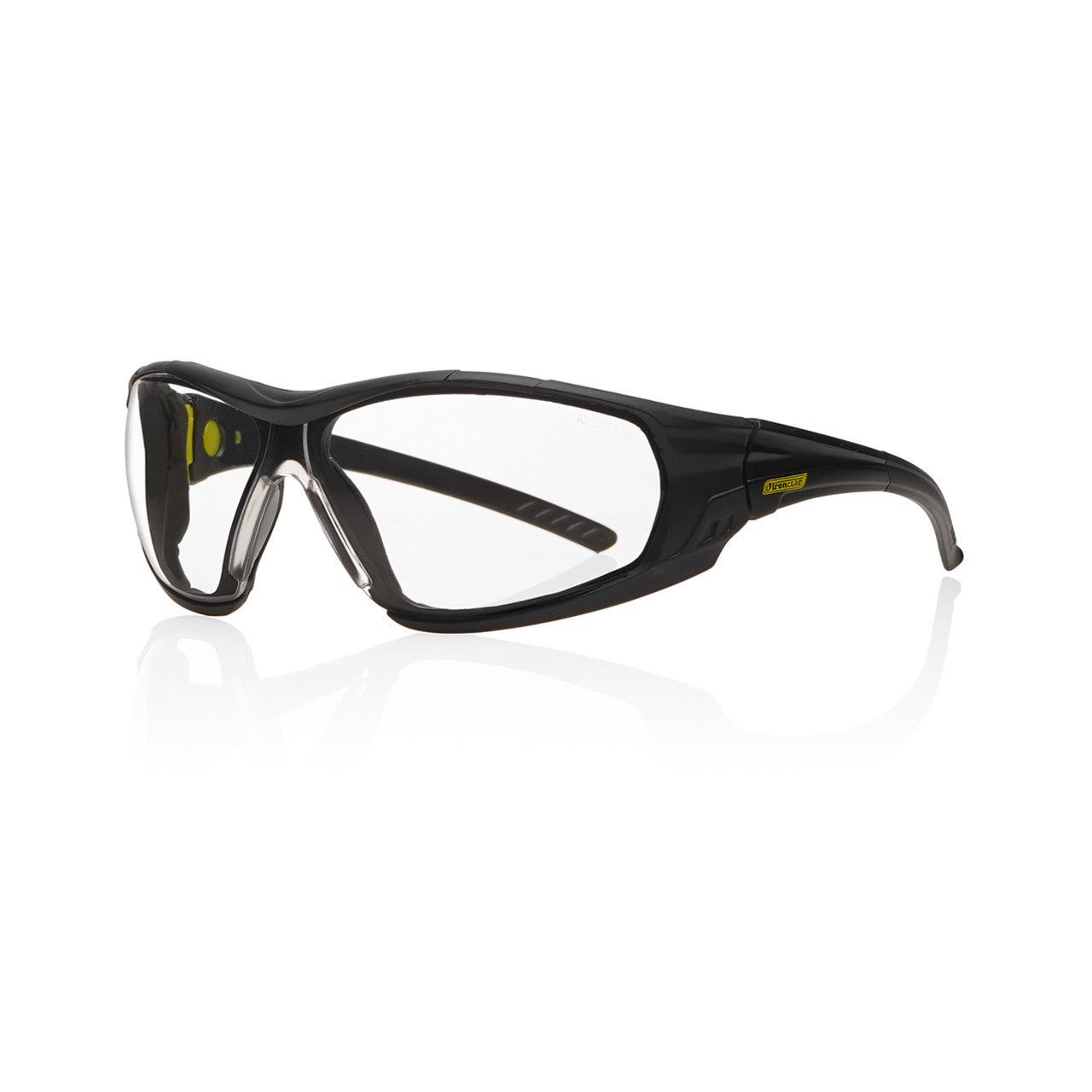 Ironclad Hybrid, black frame, AS AF, Clear |EYHB-BKC |