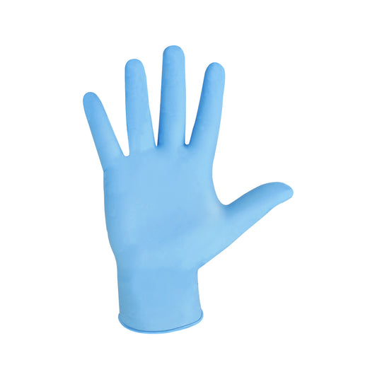 Ironclad M02028 L - (BLUE ) 5 MIL MEDICAL GRADE CLEAN-FIT DISPOSABLE NITRILE GLOVES-POWDER-FREE (2PC PACK)