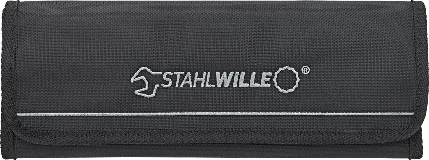 Stahlwille 81231042 15002 ROLLTASCHE 9 FAECHER, SCHMAL Roll-Up Tool Bags