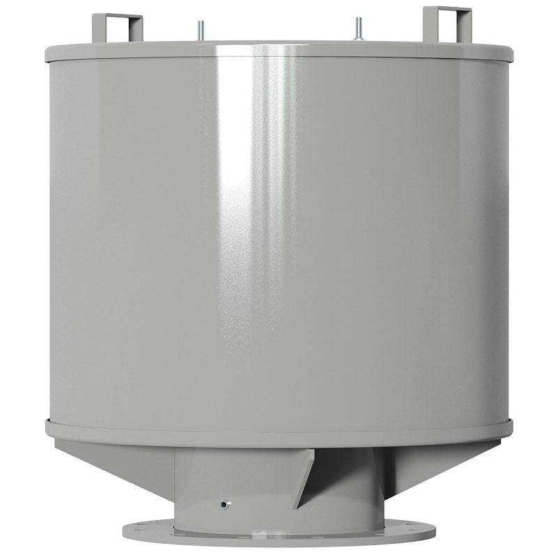 Solberg 2G-484P-1000F Heavy Duty Inlet Filter Silencer with Weatherhood 10 Inch Flange Paper Element 2 Micron Industrial Air Filter for Blowers & Compressors