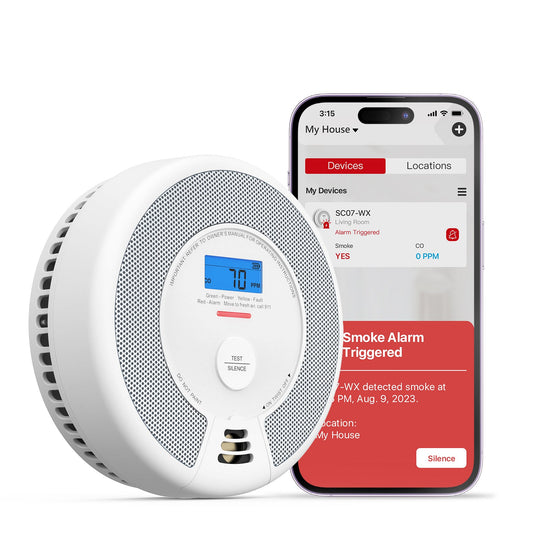 X-Sense SC07-WX Smart Smoke and CO Alarm - 1-pack