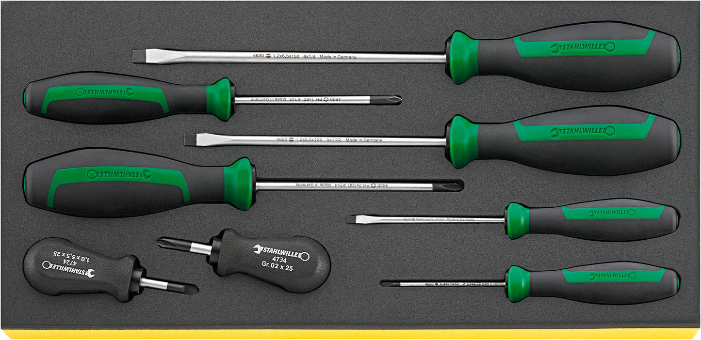 Stahlwille 96838769 TCS 4620-4734/8 Screwdriver Set Drall+