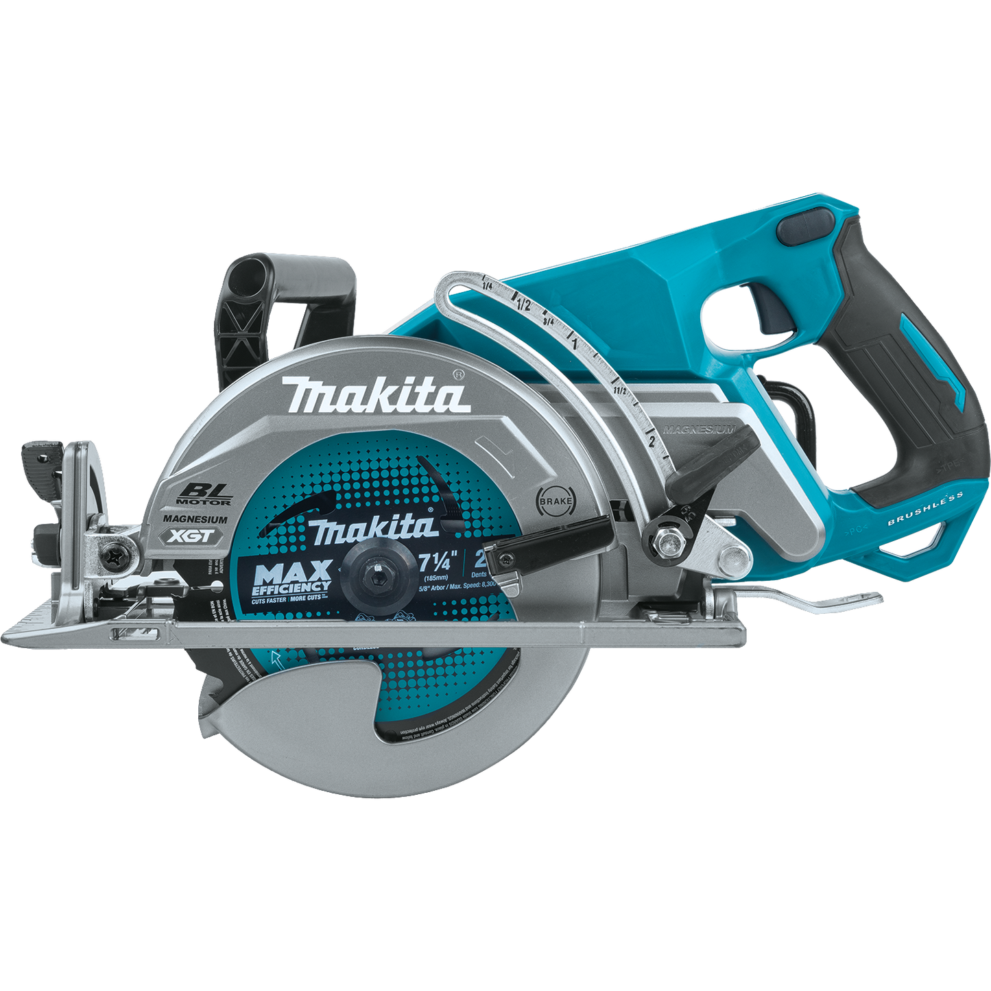Makita GSR01M1 40V max XGT® Brushless Cordless Rear Handle 7‘1/4 Circular Saw Kit (4.0Ah)