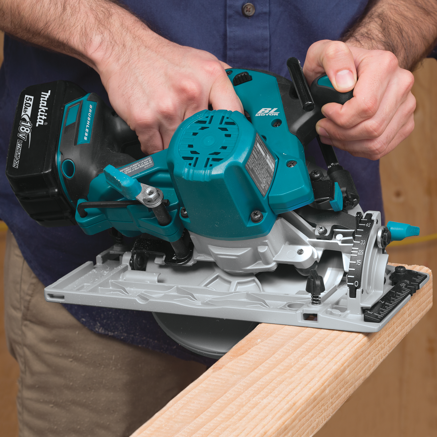 Makita XT707PT 18V LXT® Lithium‘Ion Brushless Cordless 7‘Pc. Combo Kit (5.0Ah)