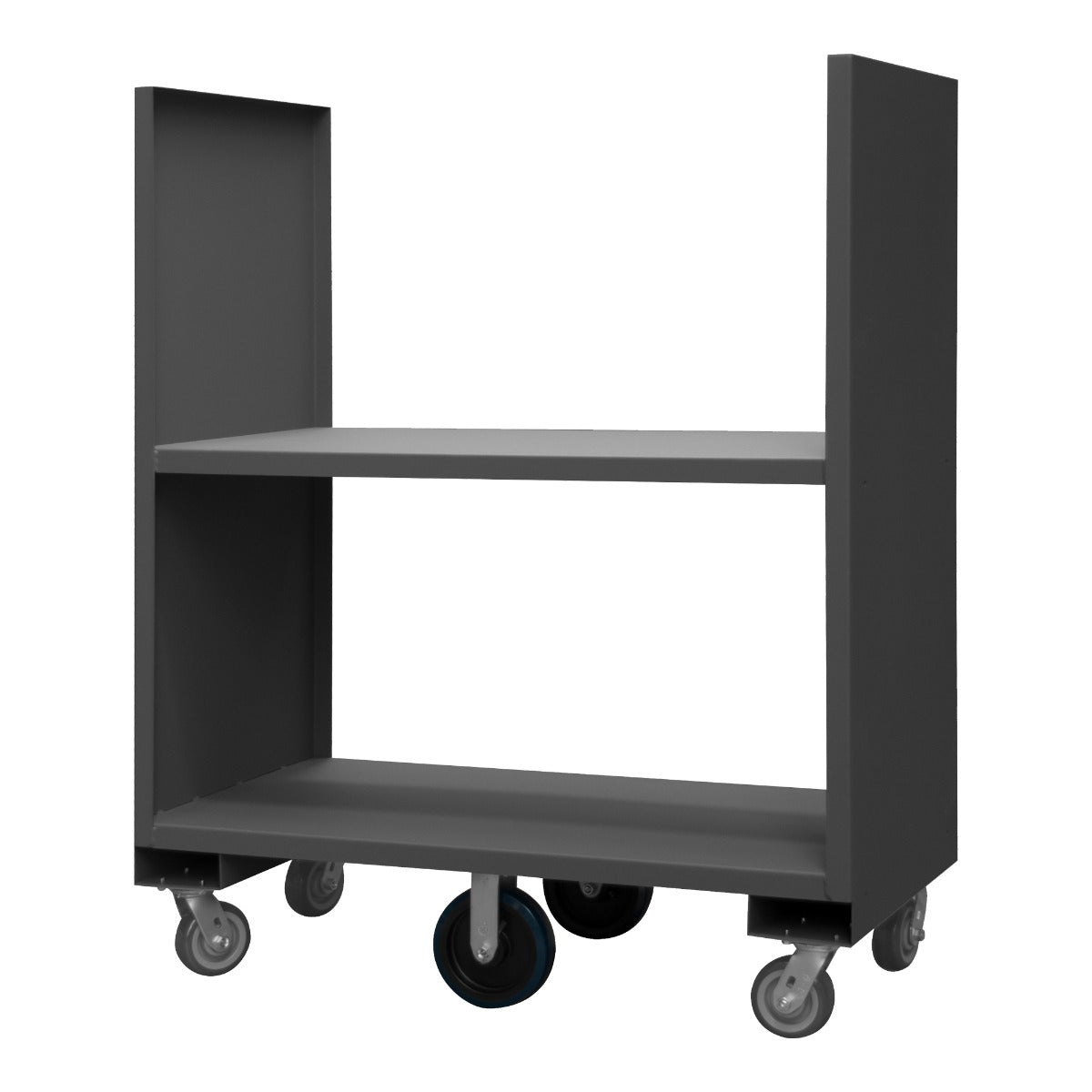 Durham 2SPT12G244825/8PU95 2 SIDED SOLID TRUCK, 2 SHELVES