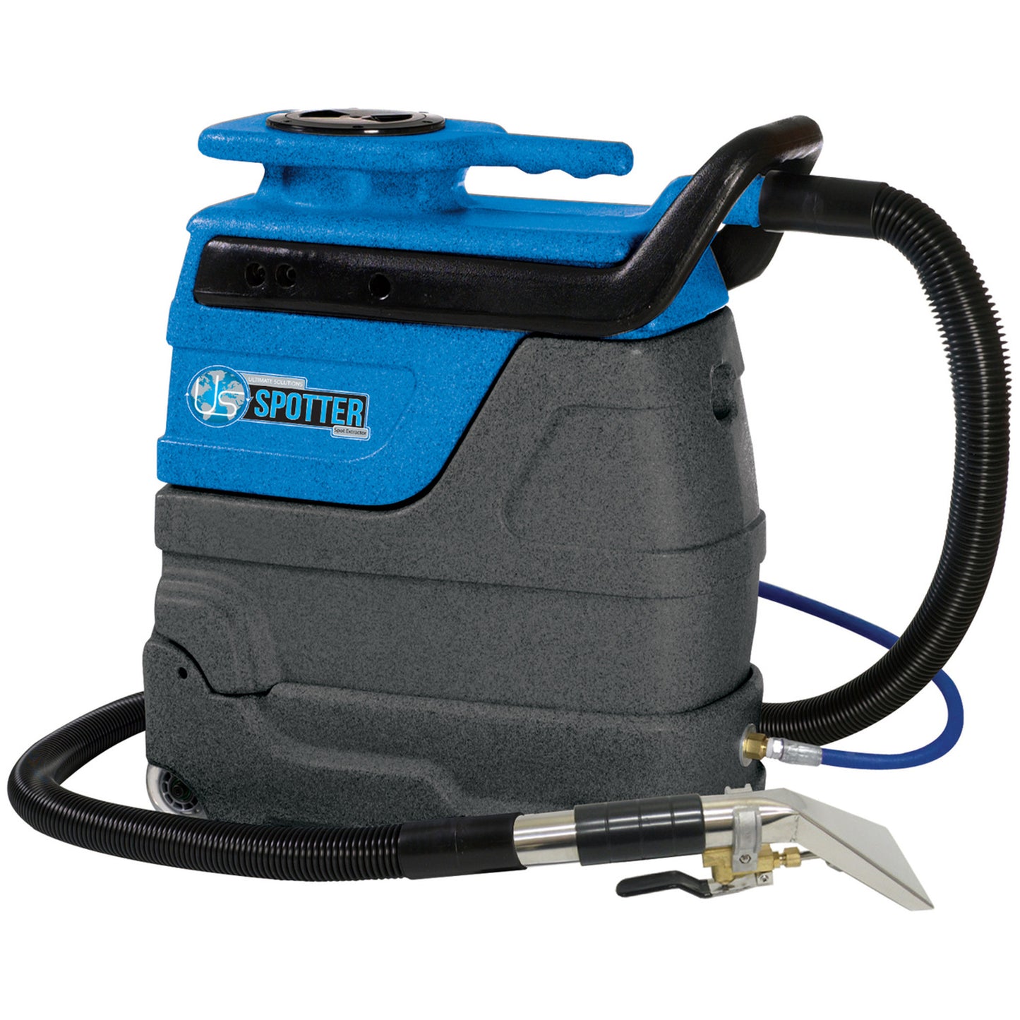 Sandia 50-4000-3-Gallon Spot Extractor W/ Heat, 15' Hoses, And 4" Stainless Steel Upholstery Tool