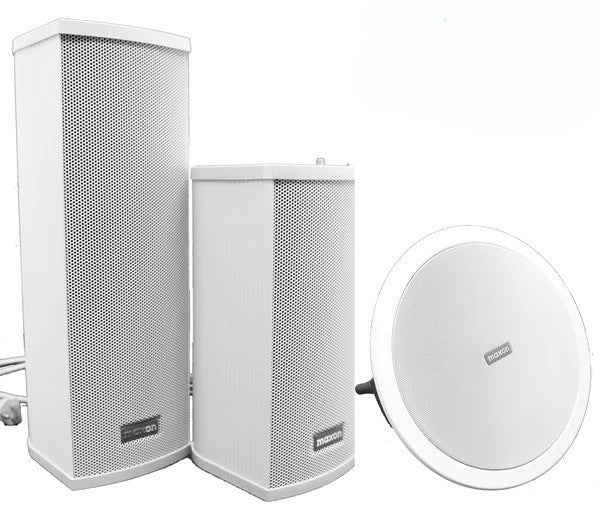 Maxon MDS-3400 10 Watt DMR Tier II Digital / Analog Receive-Only Wireless Radio Circular Speaker