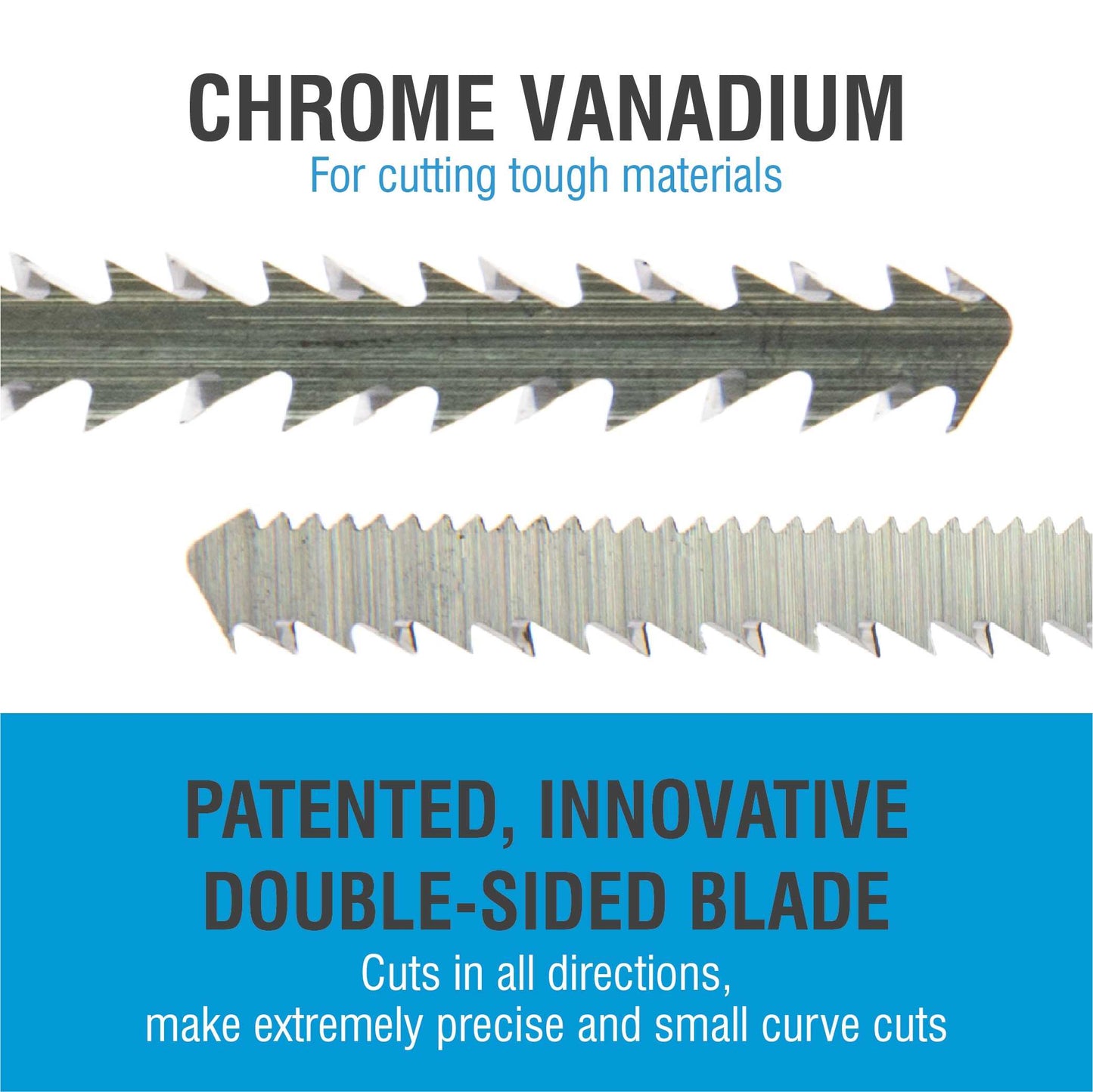 Spyder 300064 Spyder T-Shank Chrome/Vanadium Blade Set (10-Pack)