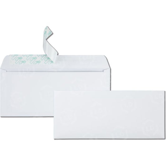 Quality Park QUA69022 Business Envelope - Business - #10 - 4.12" Width X 9.50" Length - 24 Lb - Peel & Seal - Wove - 500 / Box - White