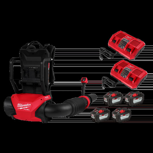 Milwaukee Tool 3009-24HD M18 FUEL Dual Battery Backpack Blower Kit, 1 EA