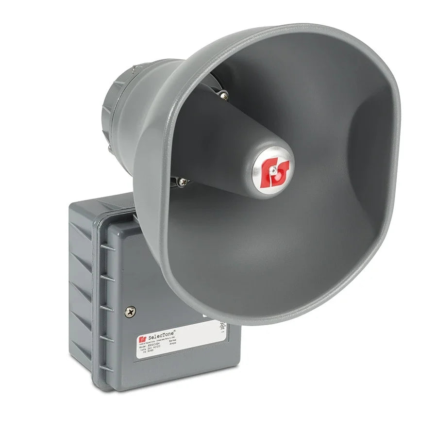 Federal Signal 300GC-120 SelecTone® Amplified Speakers, Gray