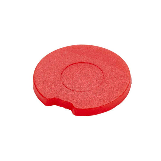 Globe Scientific 3030-CIR Cap Insert for Diamond Essentials Cryogenic Vials Red