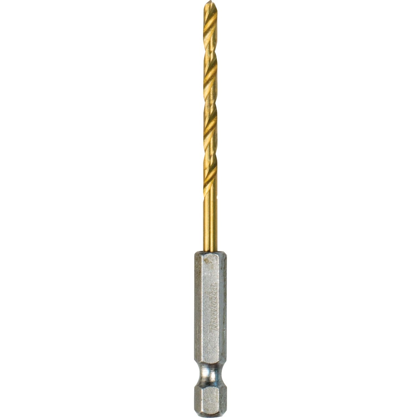 Makita D-23880 1/8" Titanium Coated Drill Bit, 1/4" Hex Shank