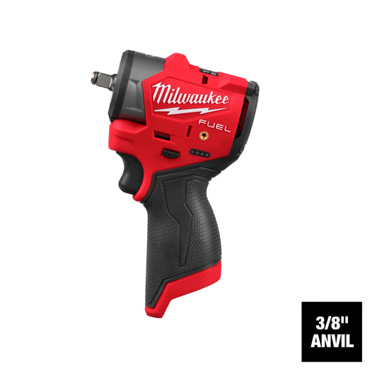 Milwaukee Tool 3049-20 M12 FUEL™ 3/8" Subcompact Impact Wrench w/ Friction Ring, 1 EA