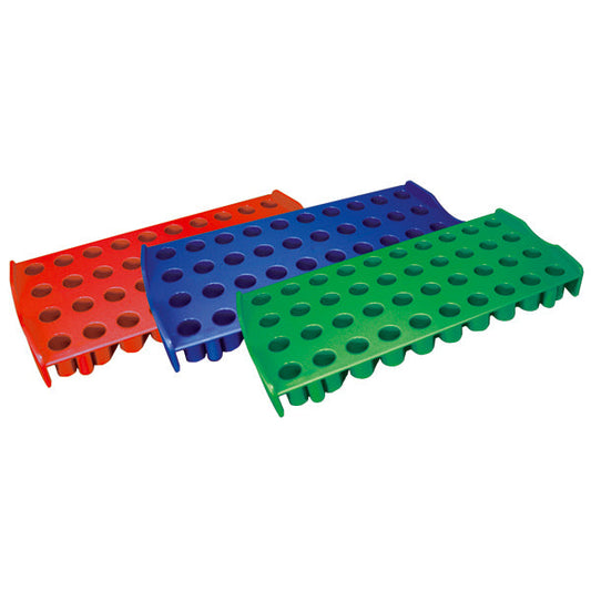 Globe Scientific 3049R Workstation Rack for CryoCLEAR vials Polycarbonate (PC) 40-Place (10x4 format) RED
