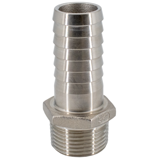 Legend Valves 312-014SS 1" x 3/4" .304 Stainless Steel Reducing Insert x MNPT Adapter