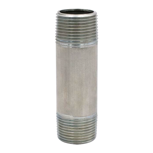 Legend Valves 304-233 4" x 9" 304 Stainless Steel Pipe Nipple, Schedule 40