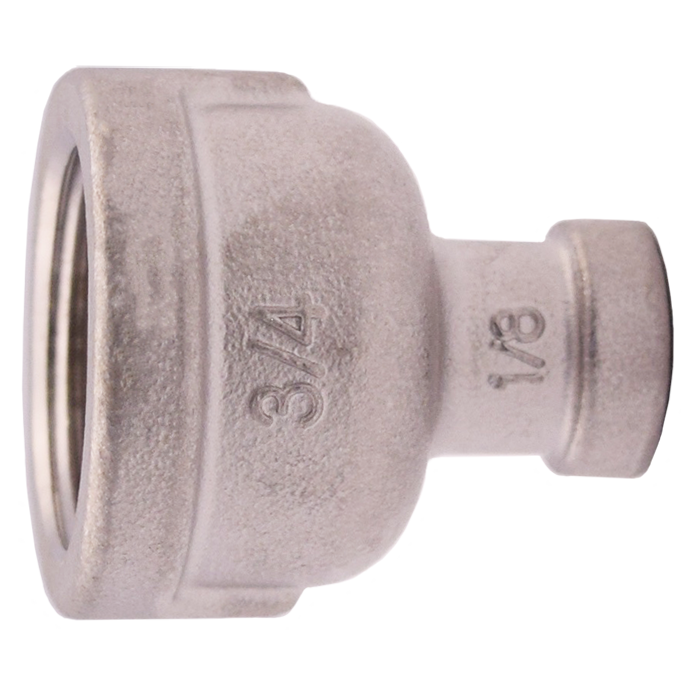 Legend Valves 404-389 2" x 3/4" 304 Stainless Steel Reducing Coupling