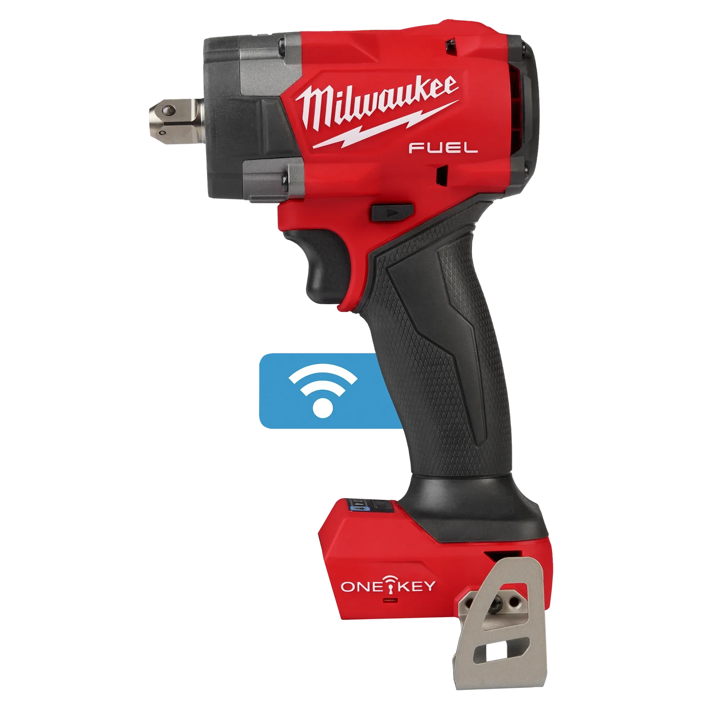 Milwaukee Tool 3061P-20 M18 FUEL™ 1/2" Controlled Torque Compact Impact Wrench w/ TORQUE-SENSE™, Pin Detent, 1 EA
