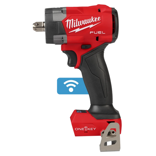 Milwaukee Tool 3061P-20 M18 FUEL™ 1/2" Controlled Torque Compact Impact Wrench w/ TORQUE-SENSE™, Pin Detent, 1 EA