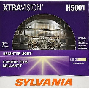 Sylvania H5001 Xtravision Sealed Beam Headlight, 1 Pack