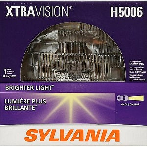 Sylvania H5006 Xtravision Sealed Beam Headlight, 1 Pack