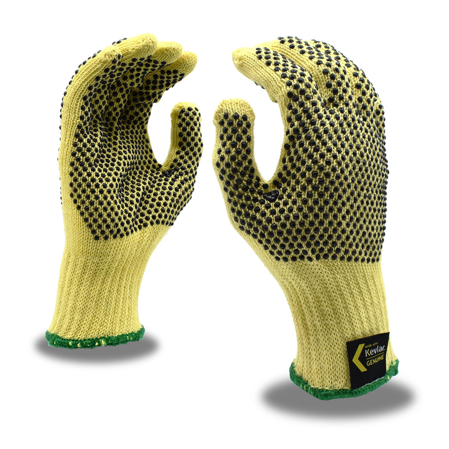 Cordova Safety 3075L Kevlar® Glove, PVC Dots, A2