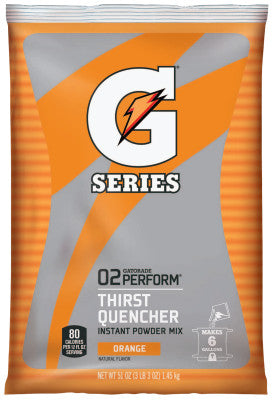 Gatorade 03968 6 Gal Orange Powder Drink Mix 14-51Oz Pkg (14 EA)