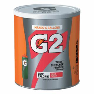 GATORADE® 13442 Gatorade Powder G2 Fruitpunch 6 Gallon Canister (3 EA)