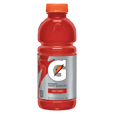 Gatorade 32866 20Oz. Fruit Punch Wide Mouth Bottle (24 BO)