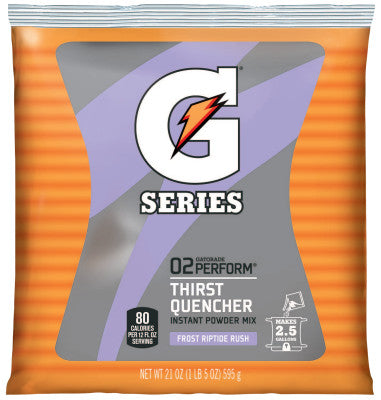 Gatorade 33673 2 1/2 Gal Grape Riptiderush (32 EA)