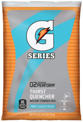 Gatorade 33676 6Gal. Glacier Freeze Powder Mix 14-51Oz. Pkgs (14 EA)