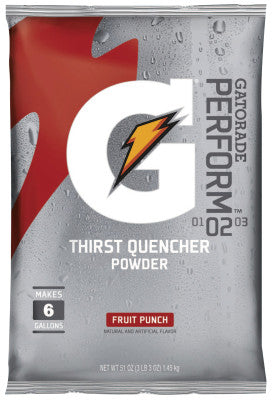 Gatorade 33690 6Gal. Fruit Punch Powdermix 14-51 Oz.Pk (14 EA)