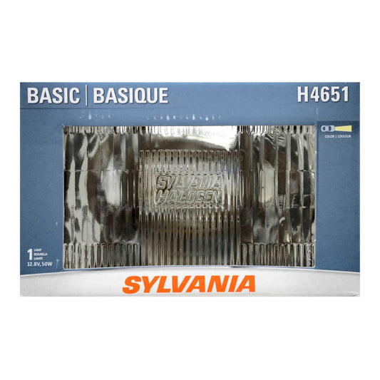 Sylvania H4651 Basic Sealed Beam Headlight, 1 Pack